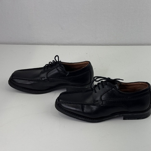 Sergio Classic Line Boys  Black Leather Dress Shoes - Picture 6 of 14